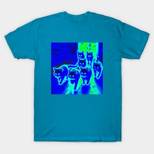 Radioactive Cats Escape From the Science Lab T-Shirt